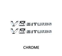Insigne D'emblème D'aile De Voiture,V8 Biturbo 4mtransit +,Mazda Cx5,Golf 7,Chevrolet Cruze,Bmw X5,E70,Fj Cruiser,Ford Mondeo Bros - Type V8 Biturbo #A