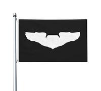 Insigne D'Observateur Navigateur Des Forces Armées Des États-Unis Bannières 90X150Cm Suspendre Décoratif Bannière Cour Drapeaux Pour Dortoirs Vacances Toutes Les Saisons