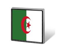 Insigne drapeau algérien, pin's pour chapeau, cravate ou costume, bijoux, jeans, chemise, sac