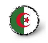 Insigne drapeau algérien, pin's pour chapeau, cravate ou costume, bijoux, jeans, chemise, sac