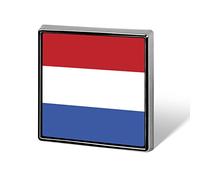 Insigne drapeau luxembourgeois, épinglette, cravate, bijou de costume, jean, chemise, sac