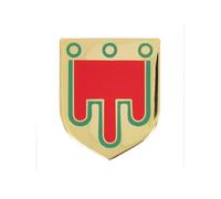 Insigne écu Auvergne pour Cuirasse Argentée région Pucelle Gendarmerie Nationale