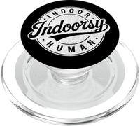 Insigne intérieur intérieur Humain rétro Antisocial introverti PopSockets PopGrip pour MagSafe