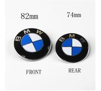 INSIGNE MARQUE AUTO qualité supérieure BMW Emblème Logo Pour Coffre Et Capot 82 Mm Et 74 Mm