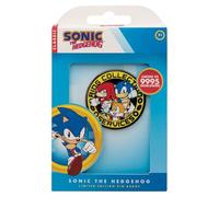 Insigne Sonic the Hedgehog Sonic, Tails & Knuckles Limited Edition Pin - Numéroté individuellement (9 995 dans le monde) - 40 mm