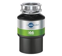 InSinkErator7971H Modèle 66 Siposer à déchets alimentaires avec commutateur d'air Noir