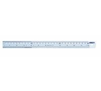 Insize 7110-150 Règle en acier 150 mm, graduation 0,5 mm, 1 mm, 1/64", 1/32", 1/16"