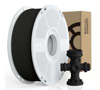Inslogic Filament en nylon pré-séché de 1.75mm pour imprimante 3D, polyamide (PA) PA6/66, impression sans déformation, compatible avec la plupart des imprimantes FDM, bobine réutilisable de 1kg noir