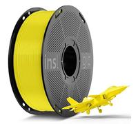 Inslogic PLA Pro 1.75mm Filament Pré-séché Filament imperméable à l'humidité pour imprimante 3D Bobine de 1kg, Précision +/-0.02mm, Compatible avec la plupart des imprimantes FDM (Jaune)
