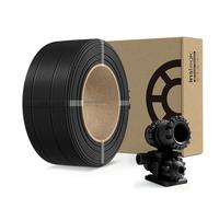 Inslogic Préchauffé Fiberon PA6-CF Fibre de Carbone Nylon Filament 1.75mm, Noir PA6-CF 0.5kg Recharge avec 20% fibre de carbone, Filament d'Impression 3D pour Outils Industriels