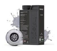 Inslogic Résine 3D résistante Haute résistance & finition mate anti-rayures, durable & flexible, durcissement UV 405 nm pour impression LCD/DLP/SLA, 1 kg, Gris