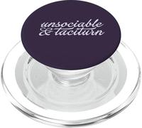 INSOCIABLE ET TACITURN Jane Austen Pride & Prejudice Meme PopSockets PopGrip pour MagSafe