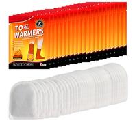 Insole Foot Warmers Adhesive - 20 Pair Toe Warmers Easily Apply with Adhesive Foot Warmer Disposable Heat Pads - Air-Activated & Odour-Free, Hand Feet Warmer for Women and Men