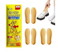 Insole Foot Warmers - Thermal Breathable Inserts, 5 Pairs Comfortable Heat Retaining Insoles for Men Elderly Winter Hiking Walking Running Camping Ski Outdoor Work, Foot Warmer, 4.33x9.45 Inches