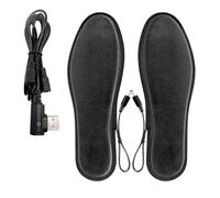 Insoles Chauffante Electrique Rechargeable Insole, Semelle chauffante Rechargeable | Usb Short Velvet Battery Heating Insole, Winter Warm Men's and Women's Self-Heating Insole