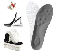 Insoles for Men Women,4D Technology Memory Foam Shock Insoles,with Arch Support,Revolutionary Orthopedic Insole