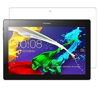 INSOLKIDON 2-pièces Compatible avec Lenovo Tab3 10 Business Tablet Verre Trempé Film Couverture Complète 3D Prime Protecteur D'écran Verre 10.1 inch Lenovo TB3-X70F TB3-X70N (Transparent)