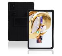 INSOLKIDON Compatibile Con Lenovo Chromebook Duet 11 (11M889)/EDU G2/GEN9 2024 Tablet Custodia protettiva in Silicone Cover Con Funzione di Supporto (Black)