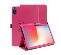 INSOLKIDON Compatible avec Coque Acer Iconia Tab p11 11-inch Tablet Étui de Protection Pliable Housse Cuir Case Cover avec Fonction Sommeil/Réveil Automatique Fonction Support (Rose)