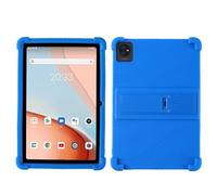 INSOLKIDON Compatible avec Coque Black-View Tab A7 Kids 10.1 inch Tablet Silicone de Protection Pliable Housse Case Cover avec Fonction Support (Blue)