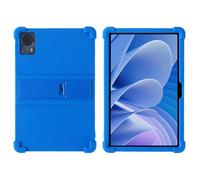 INSOLKIDON Compatible avec Coque DOO-Gee T30SE / DOO-Gee T30 Ultra 11 inch Tablet Silicone de Protection Pliable Housse Case Cover avec Fonction Support (Blue)