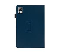 INSOLKIDON Compatible avec Coque DOO-Gee T40 11-inch Tablet Étui de Protection Pliable Housse Cuir Case Cover avec Fonction Sommeil/Réveil Automatique Fonction Support (Bleu foncé)