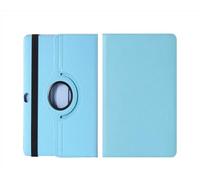 INSOLKIDON Compatible avec Coque Huawei MediaPad M2 10-inch M2-A01W/L Tablet Étui de Protection Pliable Housse Cuir Case Cover avec Fonction Sommeil/Réveil Automatique Fonction Support (Bleu Clair)