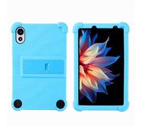 INSOLKIDON Compatible pour Blackview Zeno 1 8-inch Tablet Coque Silicone de Protection Pliable Housse Case Cover avec Fonction Support (Blue)