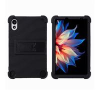 INSOLKIDON Compatible pour Blackview Zeno 1 8-inch Tablet Coque Silicone de Protection Pliable Housse Case Cover avec Fonction Support (Black)