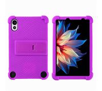 INSOLKIDON Compatible pour Blackview Zeno 1 8-inch Tablet Coque Silicone de Protection Pliable Housse Case Cover avec Fonction Support (Purple)