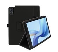 INSOLKIDON Compatible pour DOOGEE Tab E3+ 12-inch Coque Tablet Étui de Protection Pliable Housse Cuir Case Cover avec Fonction Sommeil/Réveil Automatique Fonction Support (Noir)