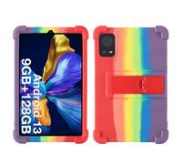 INSOLKIDON Compatible pour HEADWOLF FPad 7/3/5/6 8.4 inch Tablet Coque Silicone de Protection Pliable Housse Case Cover avec Fonction Support (Coloré)