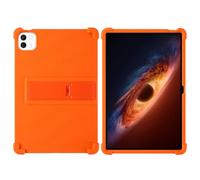 INSOLKIDON Compatible pour Honor MagicPad4 12.3 inch 2026 Model Tablet Coque Silicone de Protection Pliable Housse Case Cover avec Fonction Support Protection Anti Choc et Anti Rayures (Orange)