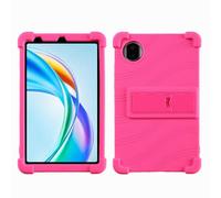 INSOLKIDON Compatible pour Honor Pad X7 8.7 inch JMS-W09 2025 Tablet Coque Silicone de Protection Pliable Housse Case Cover avec Fonction Support (Pink)