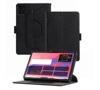 INSOLKIDON Compatible pour Lenovo Chromebook Duet 11 (11M889)/ Duet EDU G2 / Duet GEN9 2024 Coque Tablet Étui de Protection Pliable Housse Cuir Case Cover avec Sommeil/Réveil Automatique (Noir)