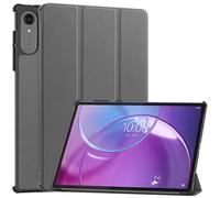 INSOLKIDON Compatible pour Lenovo Idea Tab Pro Gen 2 13 inch TB376FC Coque Tablet Étui de Protection Pliable Housse Cuir Case Cover Fonction Sommeil Réveil Automatique Résistant aux Chutes (Gris)