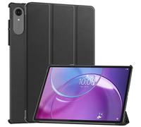 INSOLKIDON Compatible pour Lenovo Idea Tab Pro Gen 2 13 inch TB376FC Coque Tablet Étui de Protection Pliable Housse Cuir Case Cover Fonction Sommeil Réveil Automatique Résistant aux Chutes (Noir)