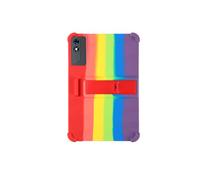 INSOLKIDON Compatible pour TABWEE T60 Pro 13.4 inch 2025 Tablet Coque Silicone de Protection Pliable Housse Case Cover avec Fonction Support (Coloré)