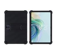 INSOLKIDON Compatible pour TCL Tab 11 Gen 2 / TCL Tab 11 FE 11-inch Tablet Coque Silicone de Protection Pliable Housse Case Cover avec Fonction Support (Black)
