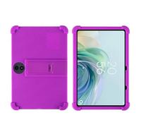 INSOLKIDON Compatible pour TCL Tab 11 Gen 2 / TCL Tab 11 FE 11-inch Tablet Coque Silicone de Protection Pliable Housse Case Cover avec Fonction Support (Purple)