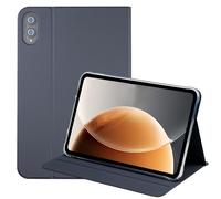 INSOLKIDON Compatible pour TECLAST T65 13.4-inch 2025 Coque Tablet Étui de Protection Pliable Housse Cuir Case Cover avec Fonction Sommeil/Réveil Automatique Fonction Support (Gris)