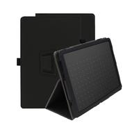 INSOLKIDON Compatible pour Wacom One M CTC6110WL Coque Tablet Étui de Protection Pliable Housse Cuir Case Cover avec Fonction Sommeil/Réveil Automatique Support (Noir)