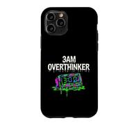 Insomnia 3AM Overthinker Melting Clock Aesthetic Coque pour iPhone 11 Pro