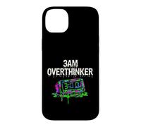 Insomnia 3AM Overthinker Melting Clock Aesthetic Coque pour iPhone 14 Plus