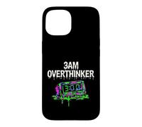Insomnia 3AM Overthinker Melting Clock Aesthetic Coque pour iPhone 15