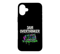 Insomnia 3AM Overthinker Melting Clock Aesthetic Coque pour iPhone 16 Plus