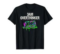 Insomnia 3AM Overthinker Melting Clock Aesthetic T-Shirt