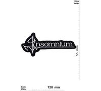 Insomnium Melodic Death Metal Band Patch Badge Embroidered Iron On Applique