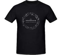 Insomnium Shadows of The Dying Printed Tee Shirts Men Ground Neck Black Manches Courtes(Large)
