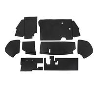 Insonorisants avant noirs pour 2CV fourgonnette après 1970 - 8 pièces